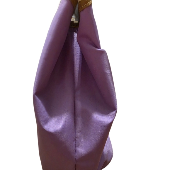 Rare OCABA/Abaco Paris Reversible Purple Shoulder Bag – Made in France - Picture 12 of 15